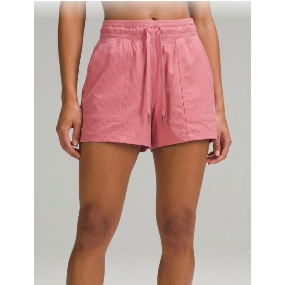 NWT Lululemon Dance Studio Evolve High-Rise Relaxed Shorts Pink Size 2